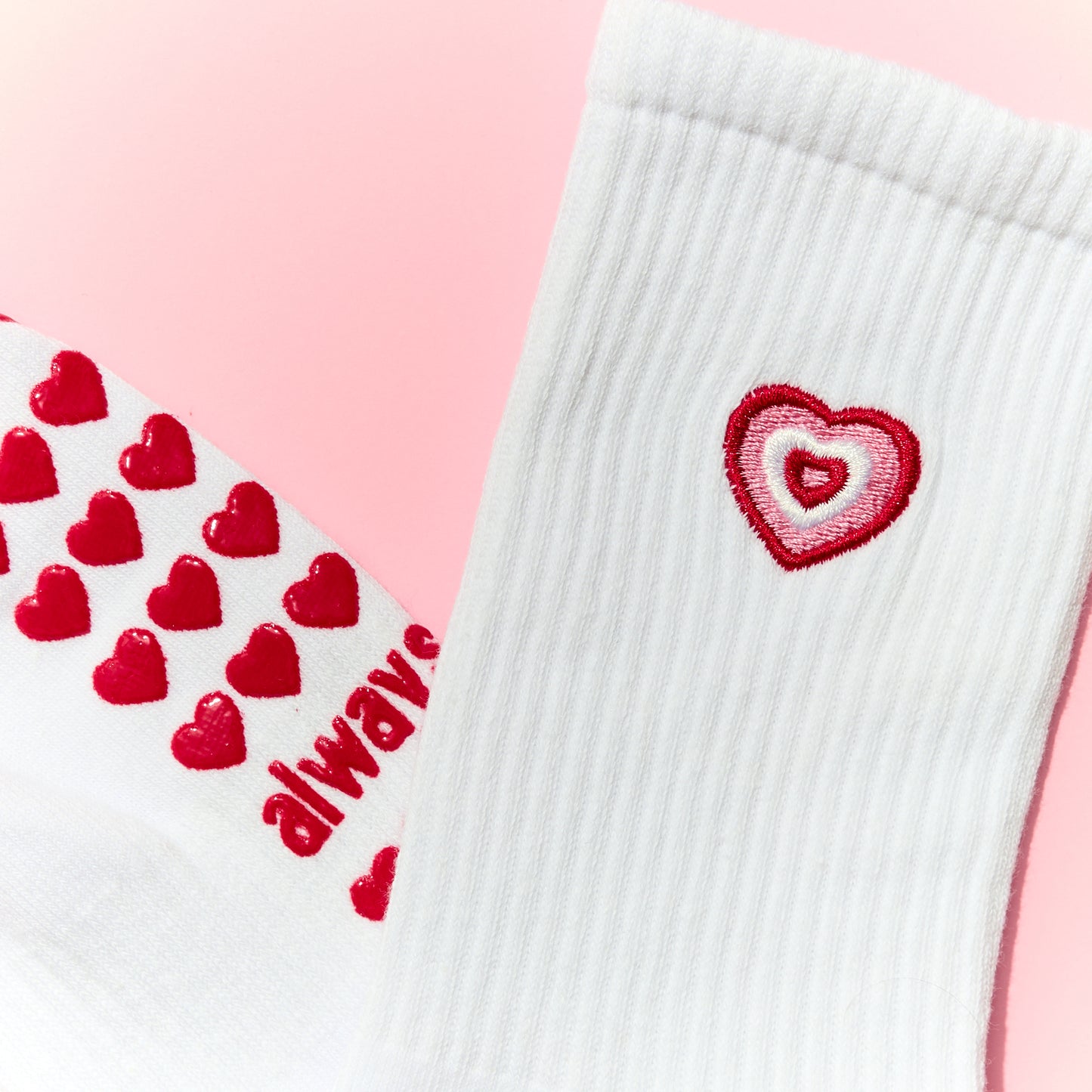 The Heart Grip Sock
