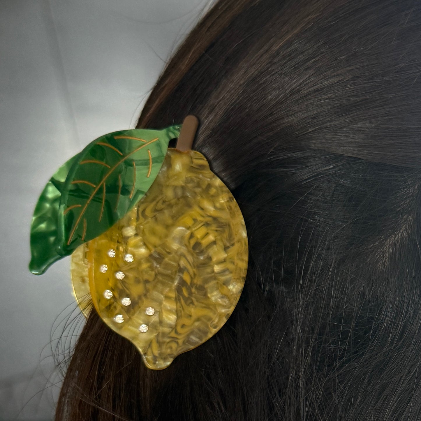Lemon Hair Clip