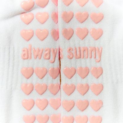 Flower Power Grip Sock