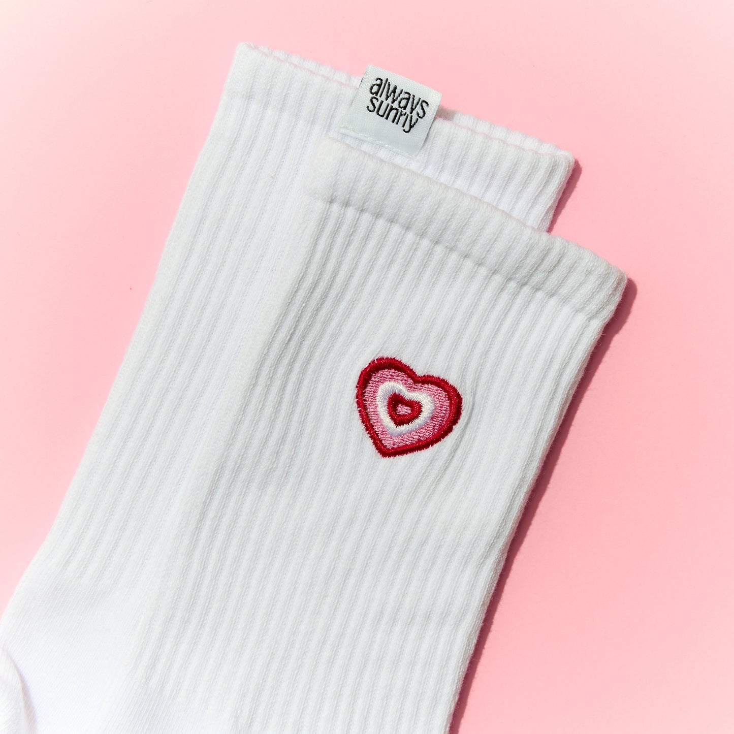 The Heart Sock Non-Grip