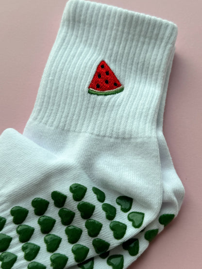 Watermelon Grip Sock