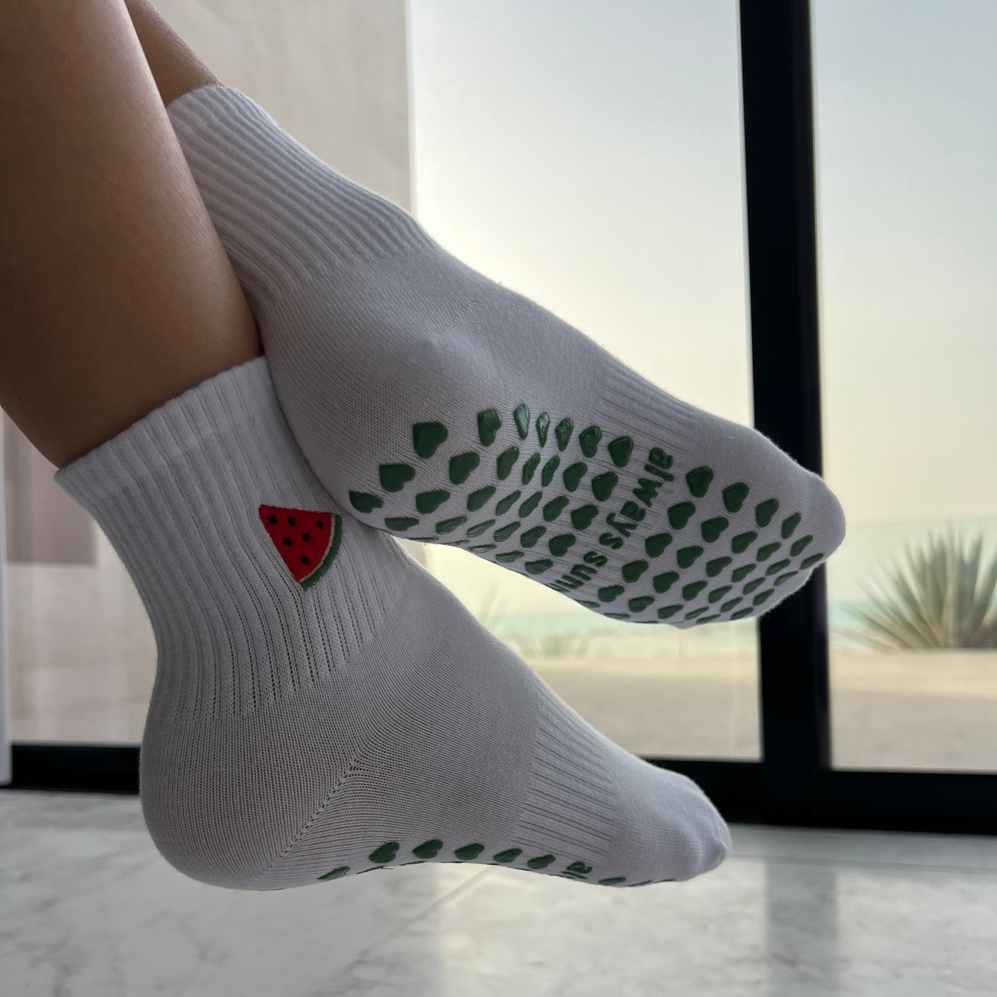 Watermelon Grip Sock